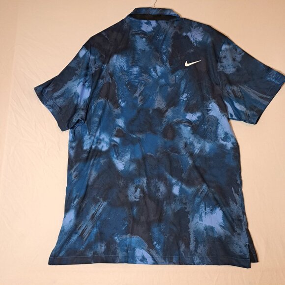 Nike Dri-FIT Tour Golf Polo Shirt Mens Large Blue FD5935-451 NEW - Picture 5 of 12